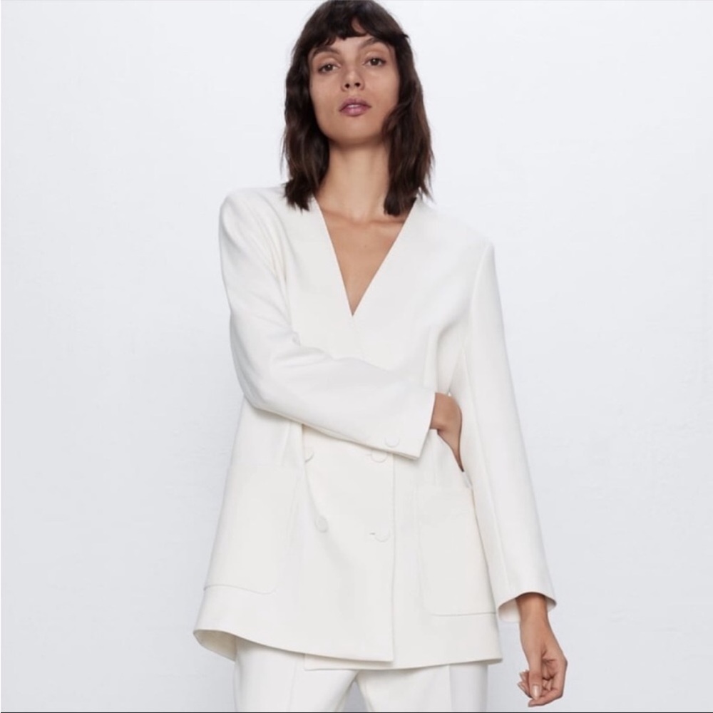 Zara, double breast blazer